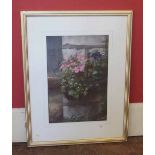 Framed Bohuslan barlow pastel entitled 'Indian Summer 1995'. Condition report: see terms and