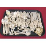 Collection of kings pattern cutlery (EPNS). Condition report: see terms and conditions