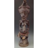 Songye Nkisi Power figure or Fetish, 92cm overall height. All lots in this Tribal and African Art