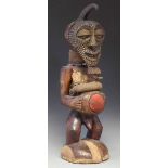 Songye Nkisi Power figure or Fetish, 62cm overall height. All lots in this Tribal and African Art