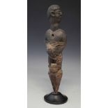 Lobi or Fon figure bound with offerings, 43cm high All lots in this Tribal and African Art Sale