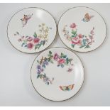 A 19th century Worcester porcelain part dessert service,