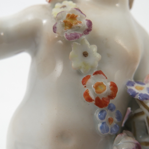 A 20th century Meissen figure, emblematic of a season, - Image 10 of 14