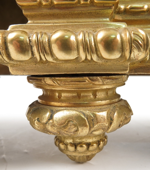 A 19th century ormolu and Sevres mantel clock, the back plate inscribed Japy Freres, - Image 7 of 15