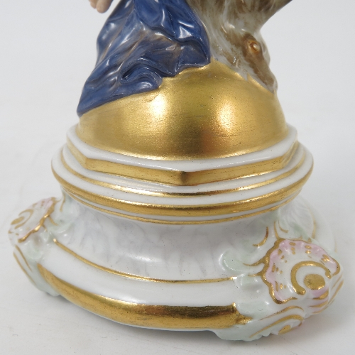 A Meissen porcelain figure, emblematic of night, - Image 4 of 7