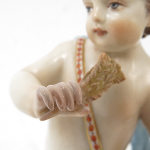 A 20th century Meissen figure, emblematic of a season, - Image 4 of 14