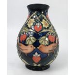 A modern Moorcroft pottery vase,