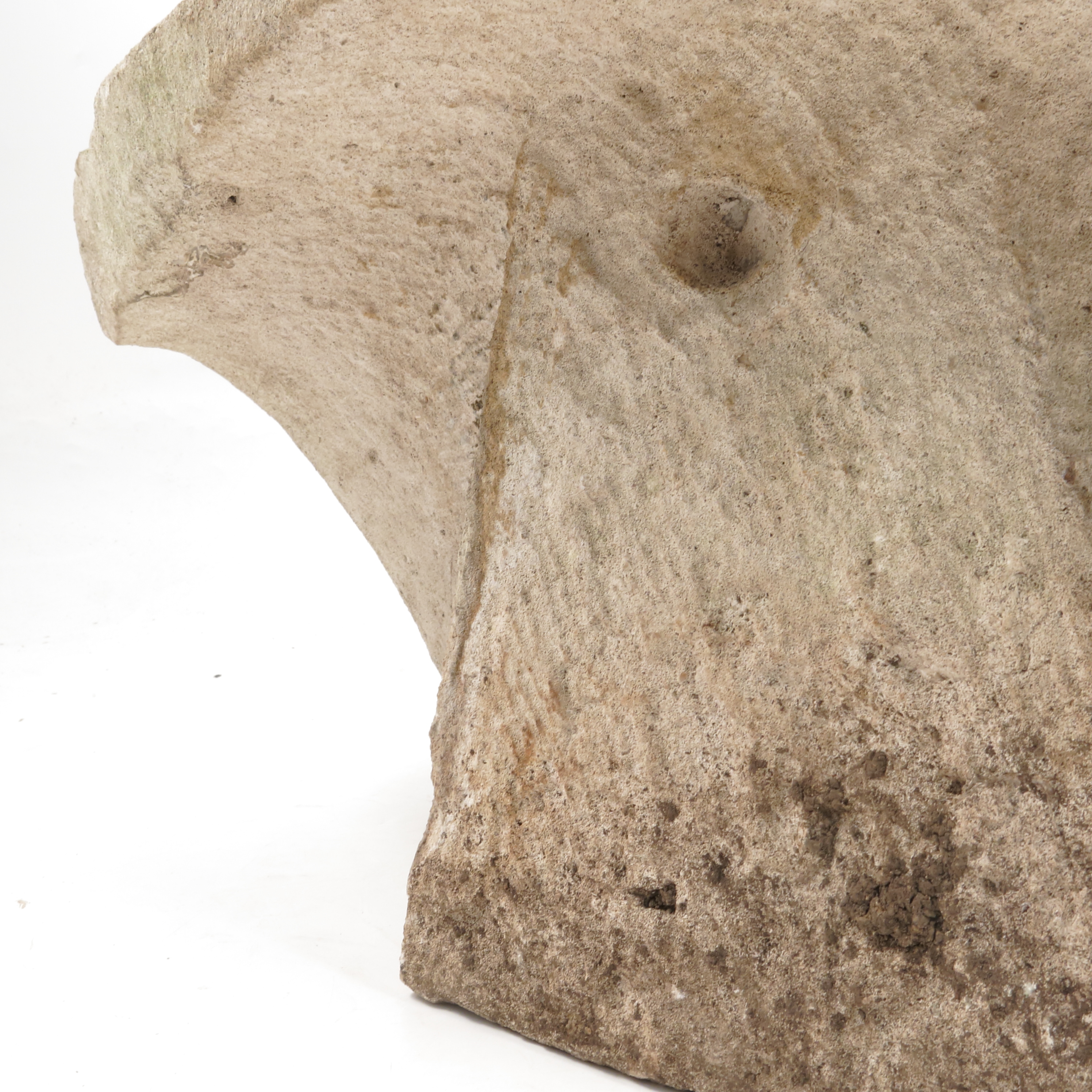 An 18th century Portland Stone bust, probably of Inigo Jones, - Image 9 of 18