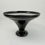 A Waterford Crystal glass pedestal bowl,