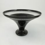 A Waterford Crystal glass pedestal bowl,