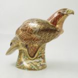 A Royal Crown Derby Prestige paperweight, Golden Eagle,