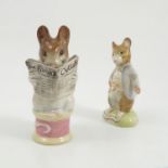 A Beswick Beatrix Potter figure, Tailor of Gloucester,