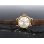 A Lady's Doric 9ct Gold Cased Wristwatch with manual movement _ not running