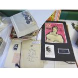 A Collection of Yana related memorabilia including a signed photograph