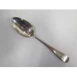 A George III Silver Table Spoon, Newcastle 1810, Ann Robertson, 21.5cm, 75g