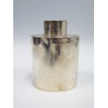 A Victorian Silver Tea Flask, London 1894, W&C Sissons, 117g, 10.5cm