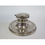 A George V Silver Capstan Inkwell, Birmingham 1912, W.A