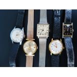 A Collection of Gent's Vintage Watches: Sekonda (running), Lings (running), Superoma (running),