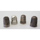 A George V Silver Thimble, Chester 1911, Charles Horner No.5, George V Silver Thimble Birmingham