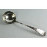 A George III Scottish Provincial Ladle, probably Michael Forrest Canongate, c. 1800