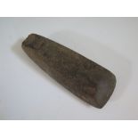 A Neolithic Axe Head, found in Exmouth, 15 cm