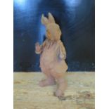 @Cast Iron Figure of Mr. Rabbit, 44 cm