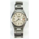 A Rolex Gent's Oysterdate Steel Cased Wristwatch, c. 1950's/60's