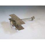 The Joey Tin Plate Bi-plane, 36cm