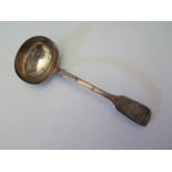 A Victorian London Silver Sauce Ladle, EE, 72g