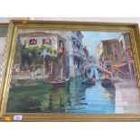 CALO PADOVANI, VENICE, OIL ON CANVAS