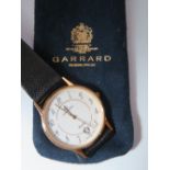 GARRARD GENT'S GOLD PLATED WRISTWATCH