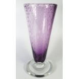 AMETHYST STUDIO GLASS VASE