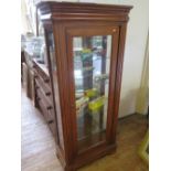 MODERN GLAZED DISPLAY CABINET