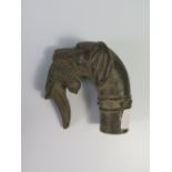 @BRONZE WALKING STICK FINIAL