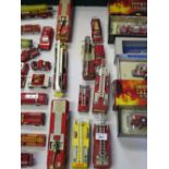SMALL COLLECTION OF DINKY FIRE ENGINES