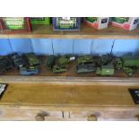 COLLECTION OF DINKY MILITARY VEHICLES