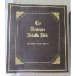 The Franklin Mint _ The Thomason Medallic Bible _ An Album Containing Sixty Bronze Medallions