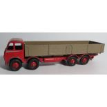 A Dinky 502 Foden in red with silver stripe and grey back