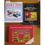 A Collection of Three Books on Dinky Toys including: Les Dinky Toys _ Jean-Michel Roulet, Histoire