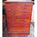 A Collectors Nest of Ten Drawers