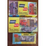 Corgi 607, 610 and 1501, boxed