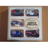 A Matchbox Models of Yesteryear 1982 Limited Edition Pack of 5 Models including BP tanker with