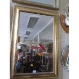 GILT FRAMED WALL MIRROR