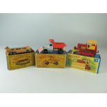 Matchbox MB 16 16a Transporter Trailer MW, boxed_near mint, box near mint AND 16c Scammel Snow