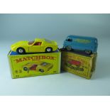 Matchbox MB 33 33c Lambourgini Miura, boxed _ Mint, box near mint AND MB 34 34a VW 15cwt Van with