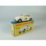 Matchbox MB 15 15d VW 1500 Rally Car, 137 labels, boxed _ Mint, box mint
