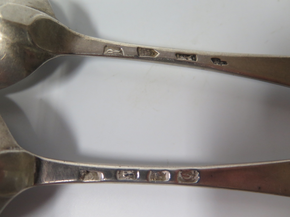 Two Early London Silver Serving Spoons, 120g - Image 2 of 2