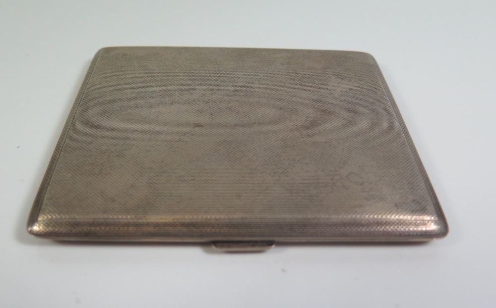 Sterling Silver Cigarette Case, 55.7g and .835 stamped case 49g - Image 2 of 2