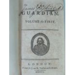 The Guardian Vol 1. no 1 March 12 1713 to no.82 June 15 1713 Leather Bound - 1750 by Budgell &