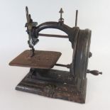 An Early Sewing Machine, c. 1870's